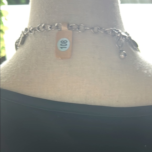 Chico's Silver Statement Necklace with Bold Pendant - Picture 4 of 14